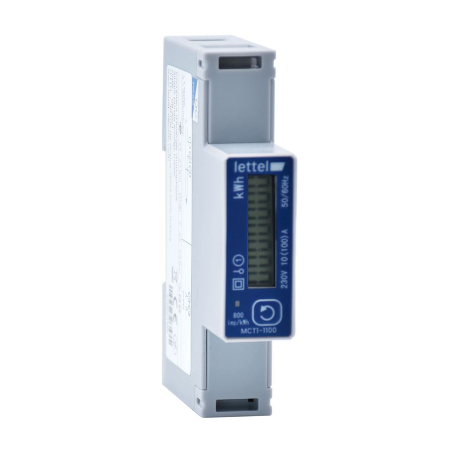 compteur électrique monophasé 100A modbus MCT1-1100