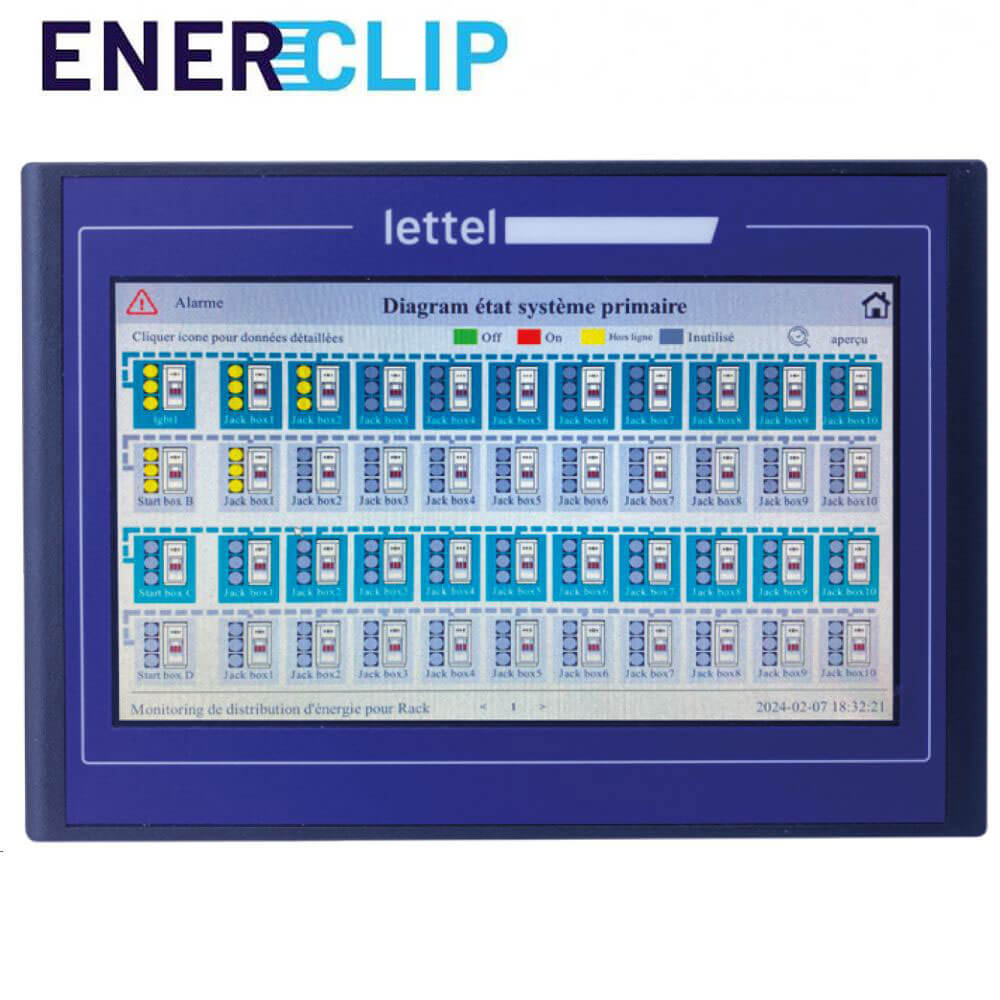 écran tactle de suivi énergétique MSC-DE-4