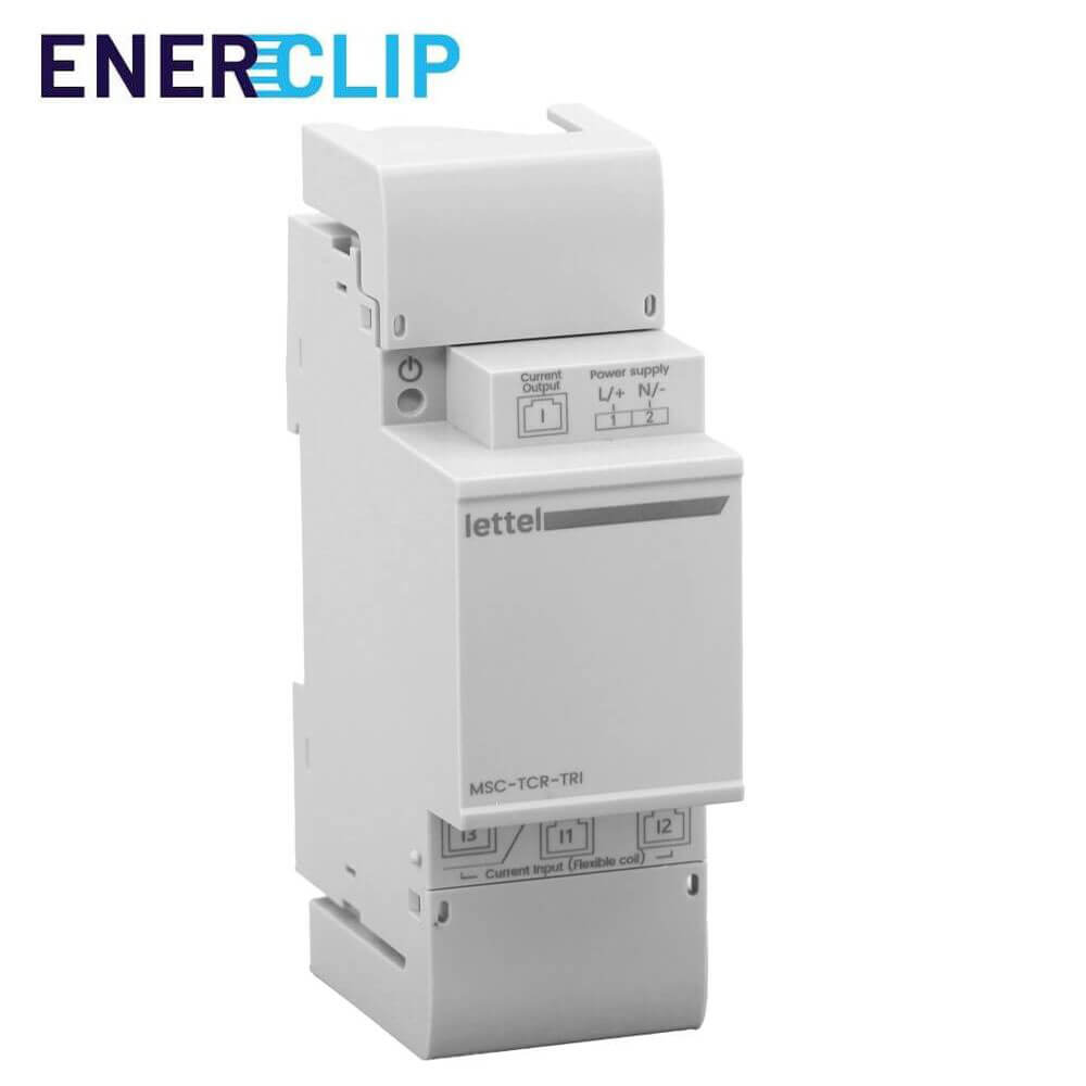 MSC-TCR-TRI / Face, Avec cache-bornes + Logo Enerclip