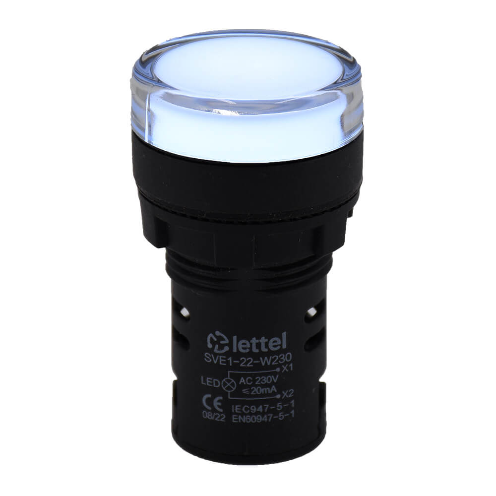 voaynt lumineux à LED blanche sve1-22