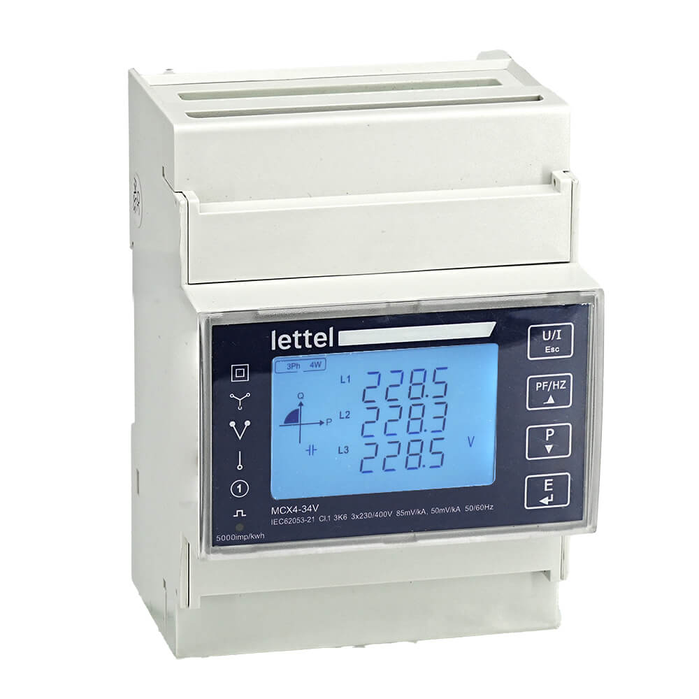 centrale de mesure mcx4-34v pour boucle Rogowski