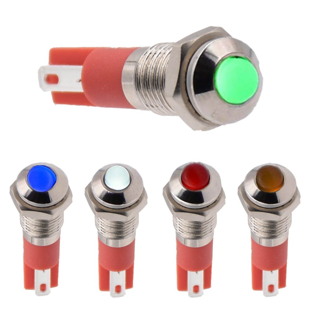 voyant à led svem8-nl pour découpe diam. 8 mm