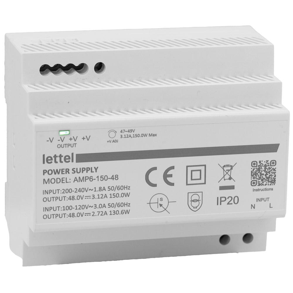 alimentation stabilisée dc rail din 100w