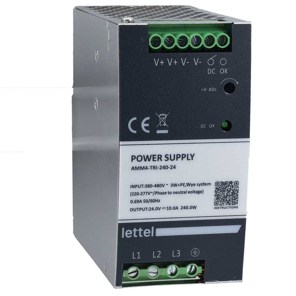 Alimentation triphasée rail din cc AMM5-TRI