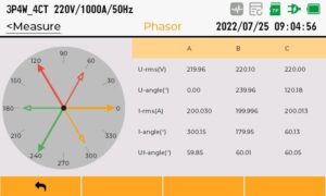 Diagramme vectoriel phases mep-1