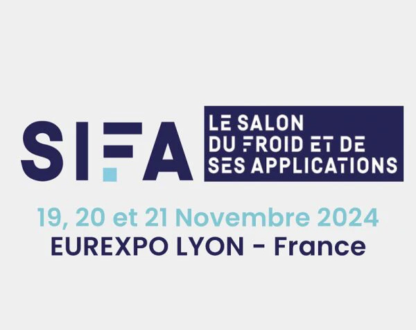 Salon SIFA dédié aux solutions pour l'industrie frigorifique.
