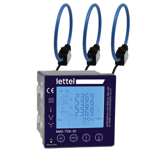 mae-72A-IO avec boucles Rogowski