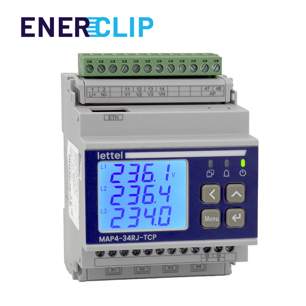 Centrale de mesure MAP4-34RJ-TCP