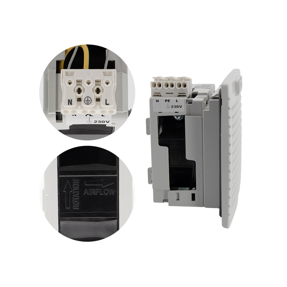 Ventilateur à filtre 92x92mm