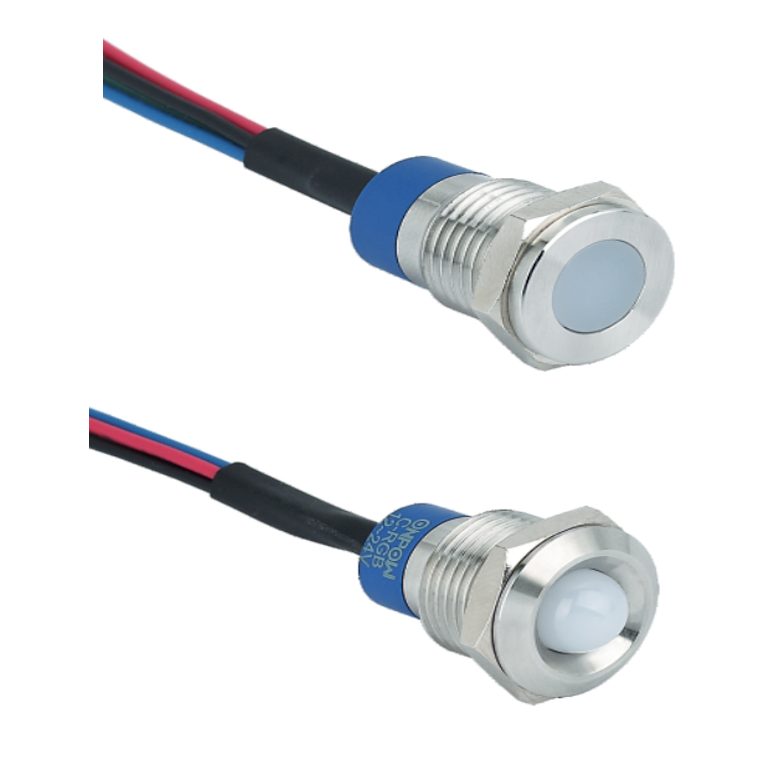 Voyant tri-led ip67 diametre 12