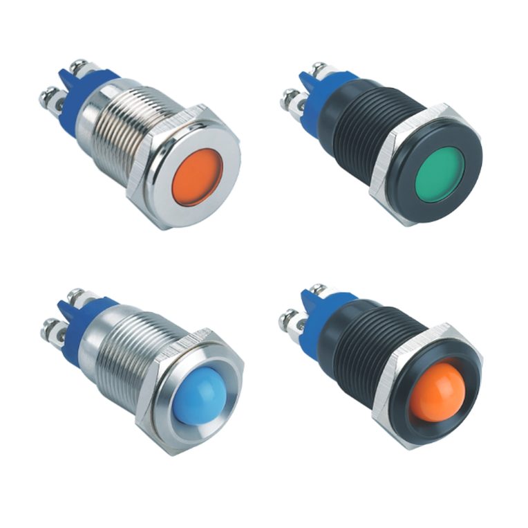 Voyants lumineux étanches ip67 diamètre 16