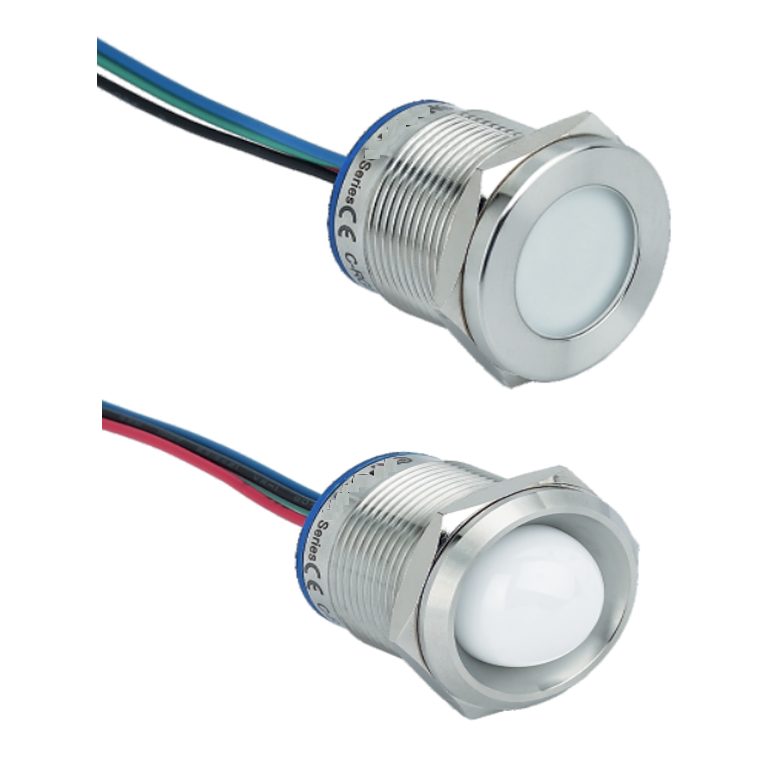 Indicateur lumineux tri-led diamètre 22