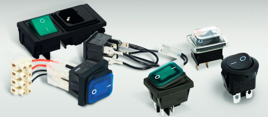 Interrupteurs à bascule rocker switch