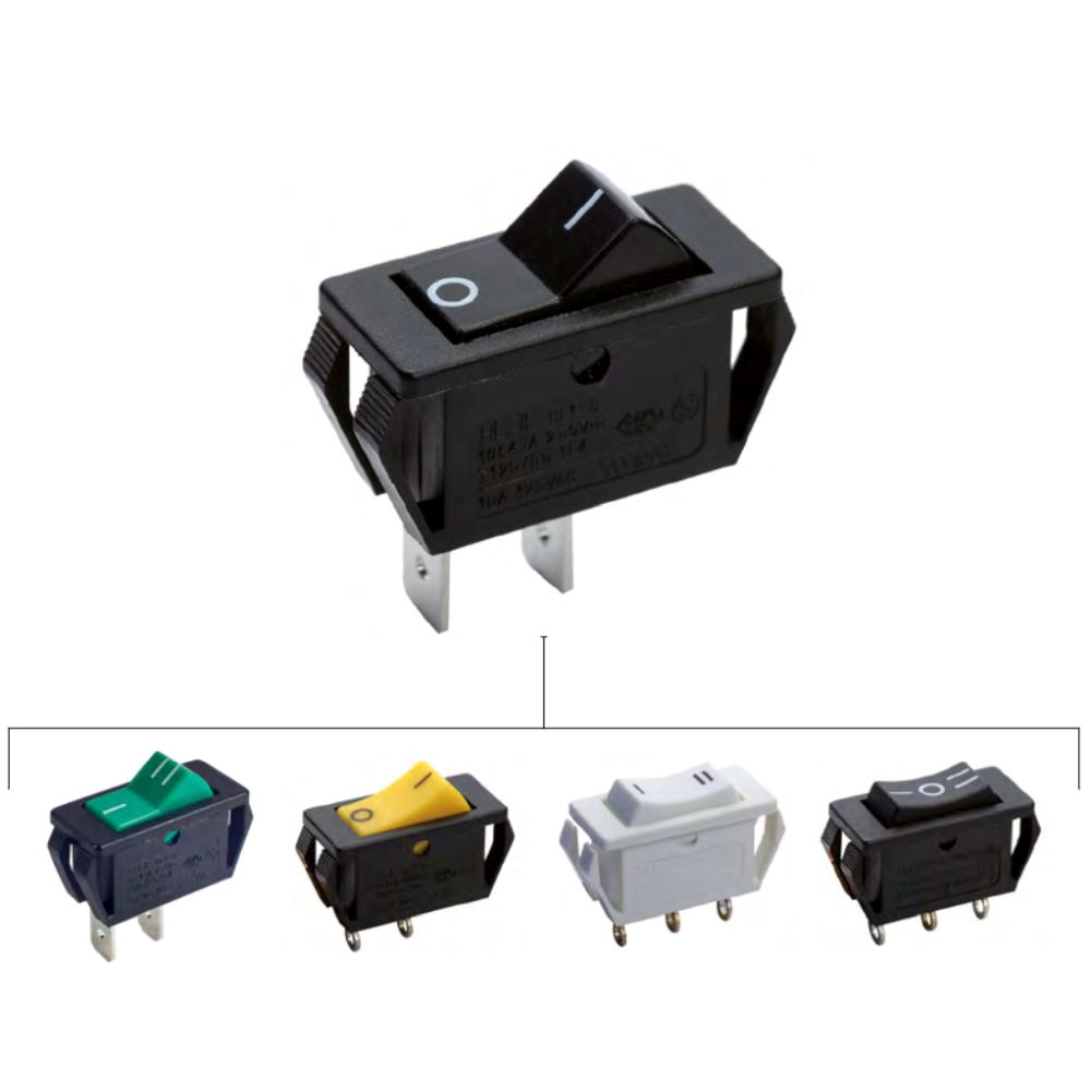 Interrupteur à bascule découpe 27x12 RL-15Y