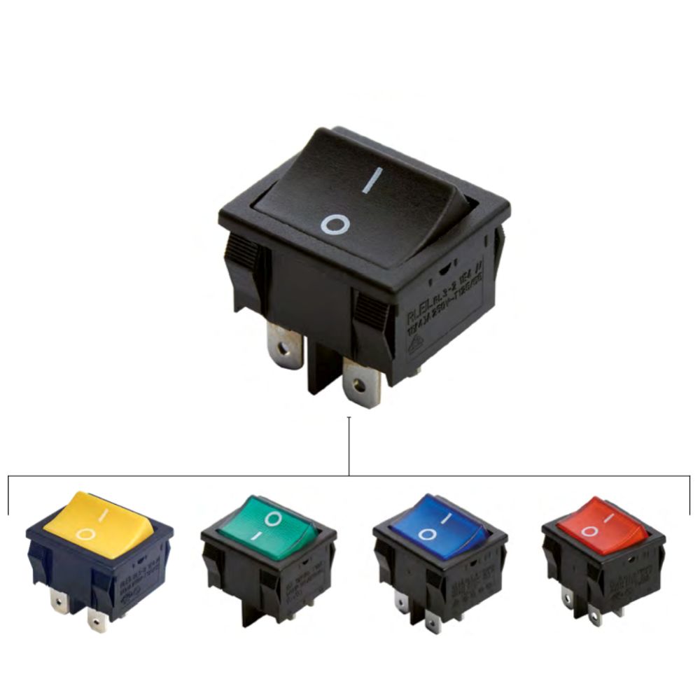 Interrupteur rocker découpe 22x19 rl-32