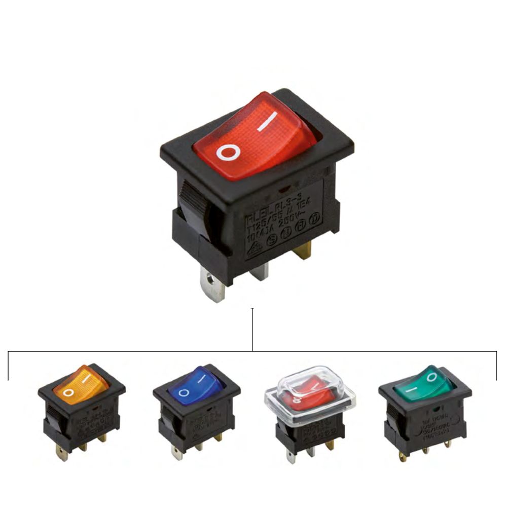 Interrupteur bascule lumineux 19x13