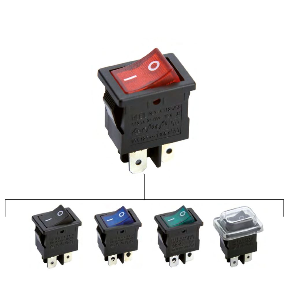 Interrupteur bipolaire 19x13mm RL-34