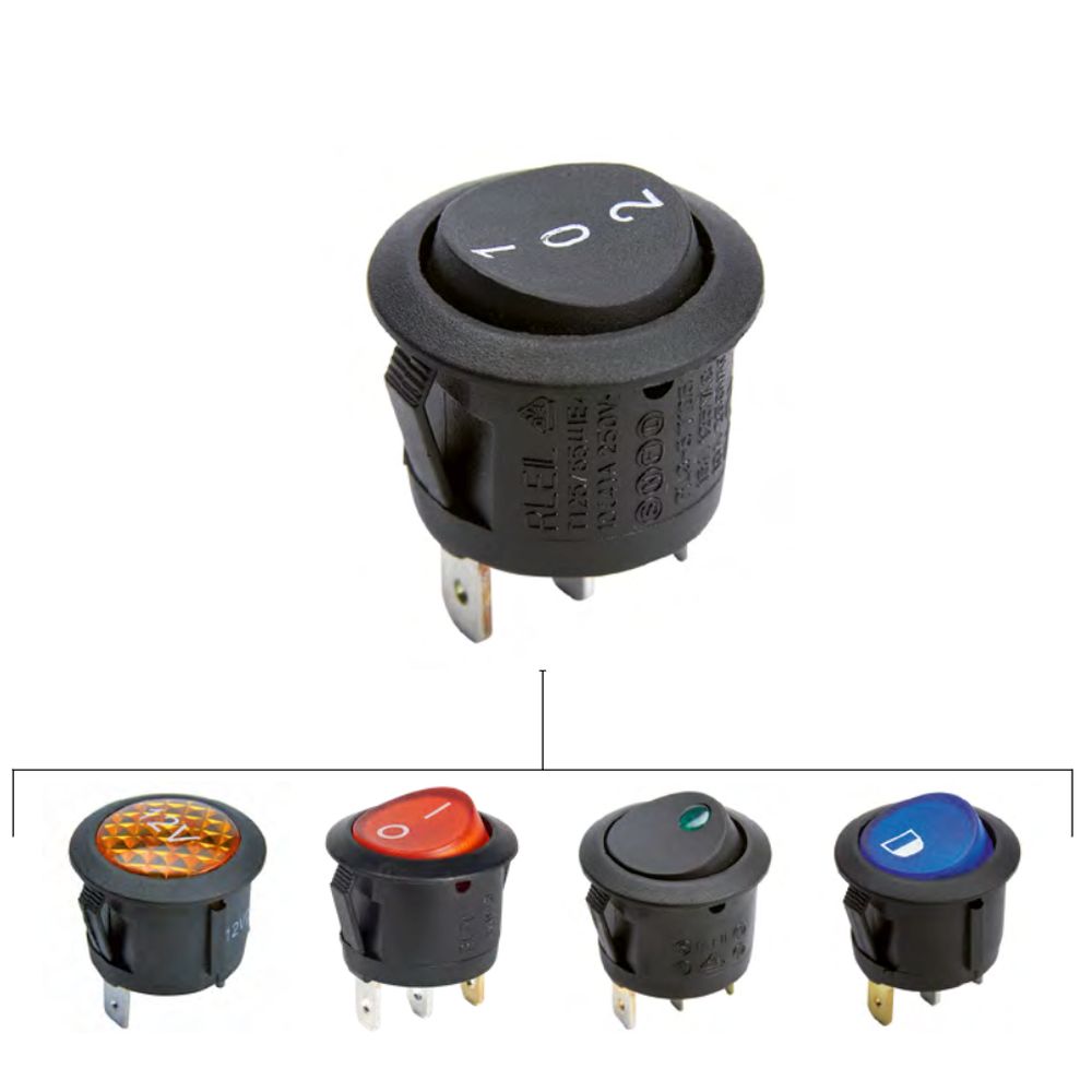 Interrupteur à bascule diametre 20 RL-35