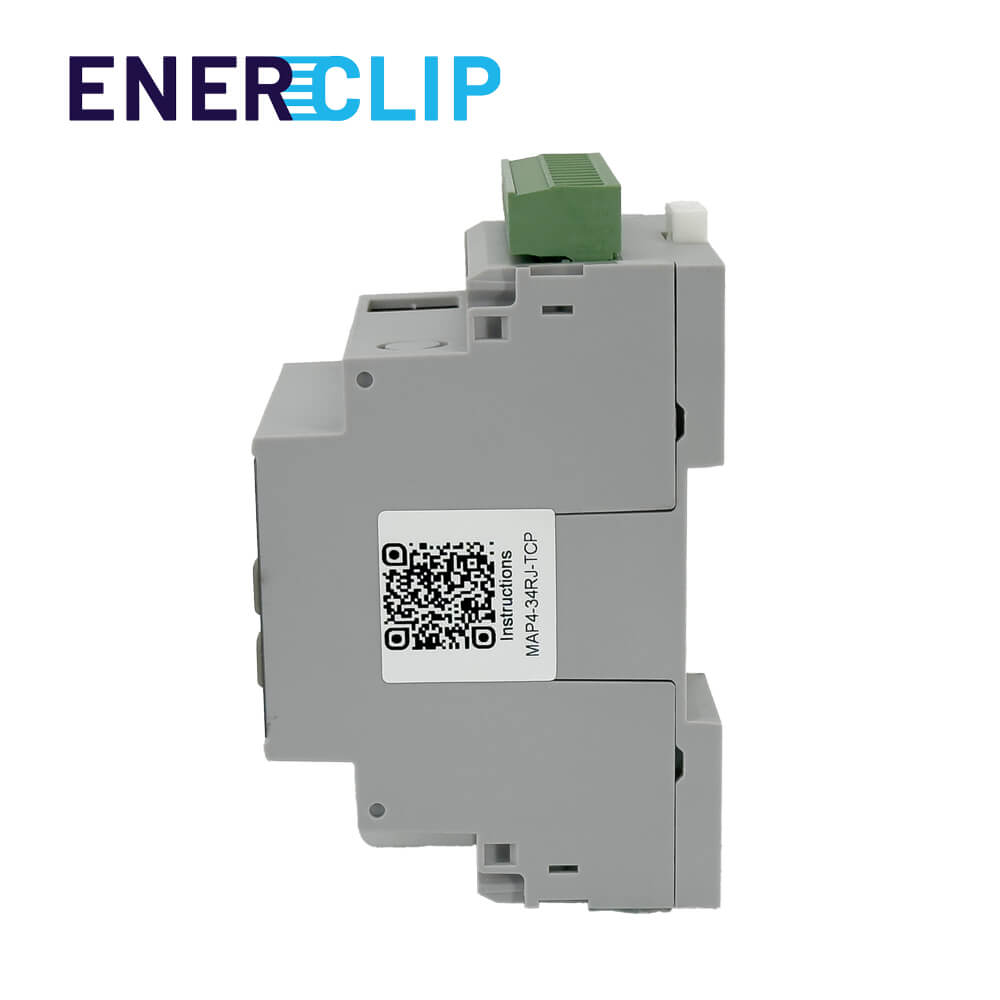 Centrale de mesure MAP4-34RJ-TCP vue gauche